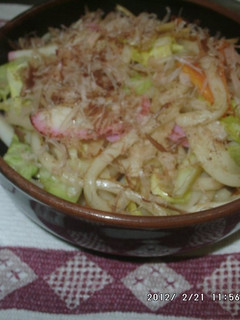 しょうが入り焼きうどん-レシピのメイン写真