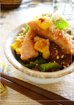 おさかなソーセージの塩麹ごま風味炒め-レシピのメイン写真