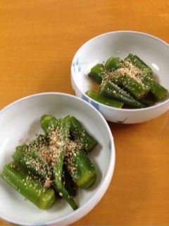 オクラのおひたし-レシピのメイン写真