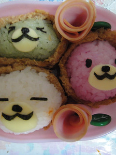 キャラ弁 まめごまずきんちゃん-レシピのメイン写真