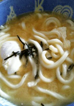 ママのお昼　玉チーうどん-レシピのメイン写真