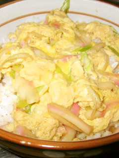 本格☝お蕎麦屋さんシリーズ♪玉子丼-レシピのメイン写真