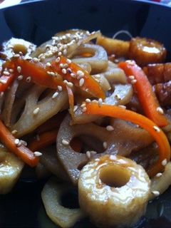 きんぴらレンコン-レシピのメイン写真