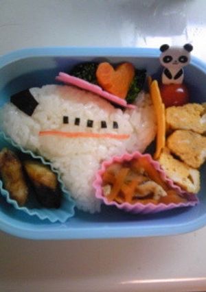 キャラ弁☆おにぎり61・飛行機-レシピのメイン写真