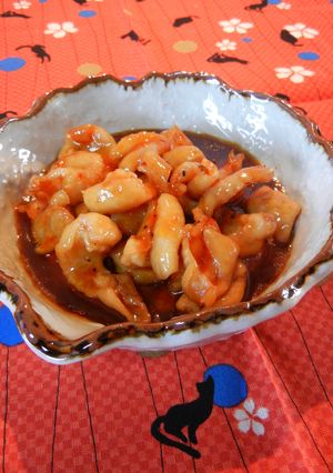 節約鶏皮レシピ★こってりステーキソース-レシピのメイン写真