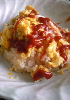 余り物でオムライス-レシピのメイン写真