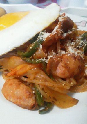 ダイエット！糸こんでナポリタン☆-レシピのメイン写真