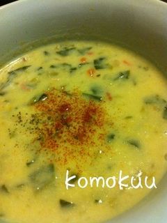 野菜たっぷりミルクスープ。-レシピのメイン写真