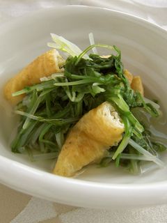 水菜の煮びたし-レシピのメイン写真