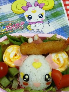スマイルプリキュア♡キャンディ♡キャラ弁-レシピのメイン写真