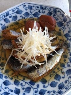 イワシの梅煮-レシピのメイン写真