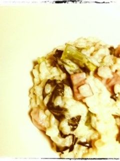 菜の花とベーコンのクリームリゾット★-レシピのメイン写真