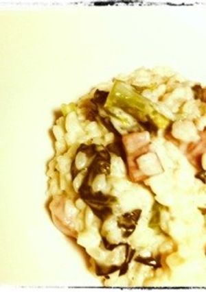 菜の花とベーコンのクリームリゾット★-レシピのメイン写真