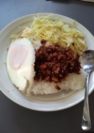 簡単・即効 ひき肉ご飯-レシピのメイン写真