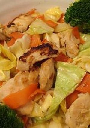 鶏肉の塩麹漬け野菜炒め-レシピのメイン写真