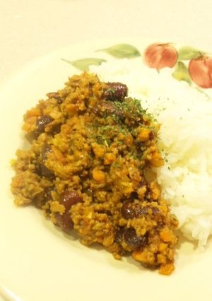 キドニービーンズのドライカレー-レシピのメイン写真