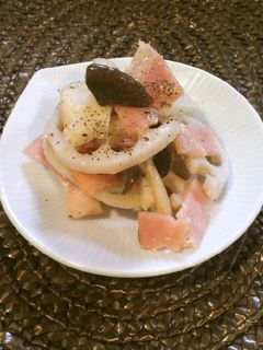 塩麹で♪れんこんのガーリックバター炒め-レシピのメイン写真