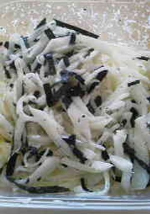 大根のワサビ海苔サラダ-レシピのメイン写真