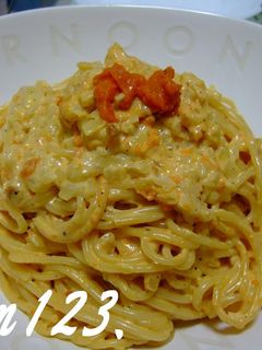【簡単!10分!】ウニ☆クリームパスタ♪-レシピのメイン写真