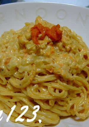 【簡単！10分！】ウニ☆クリームパスタ♪-レシピのメイン写真