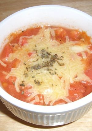 まるごとトマトの簡単スープ？？-レシピのメイン写真