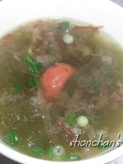 とろろ昆布の簡単お吸い物-レシピのメイン写真