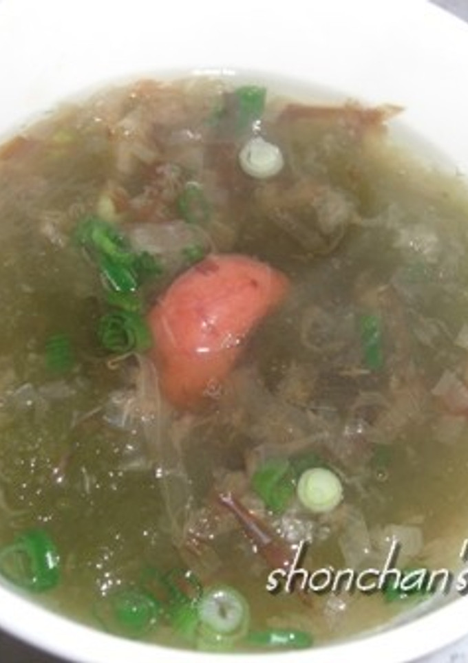 とろろ昆布の簡単お吸い物-レシピのメイン写真