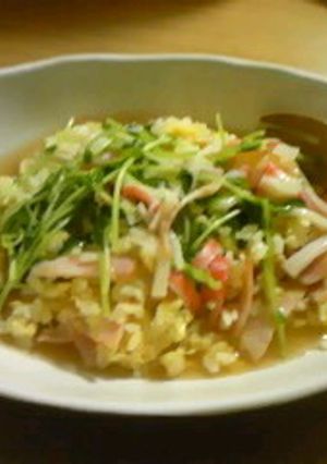 *カニカマあんかけチャーハン*-レシピのメイン写真