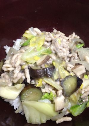 ヘルシー☆野菜とひき肉のチーズ蒸し焼き-レシピのメイン写真
