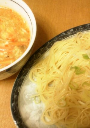 ＊すぐ出来！トロ～旨♪酸辣つけスパ＊-レシピのメイン写真