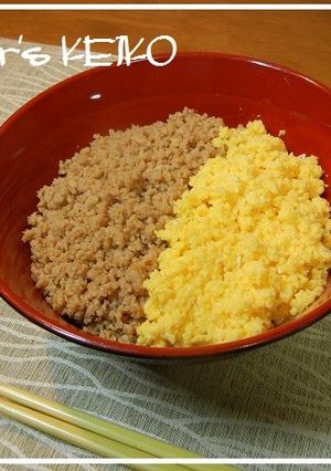 ２色どんぶり-レシピのメイン写真