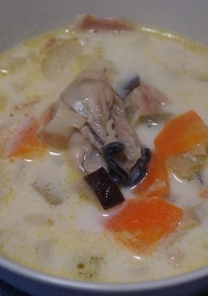 牡蠣のチャウダー-レシピのメイン写真