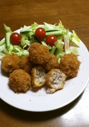 ミルフィーユ風☆ボールカツ-レシピのメイン写真