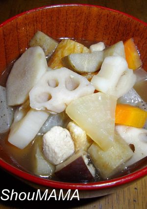具沢山・栄養満点の汁☆大平(おおひら)-レシピのメイン写真