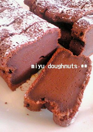 簡単*超濃厚チョコケーキ-レシピのメイン写真