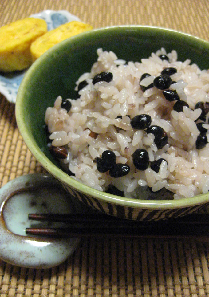 簡単☆千石黒豆（黒千石）御飯-レシピのメイン写真