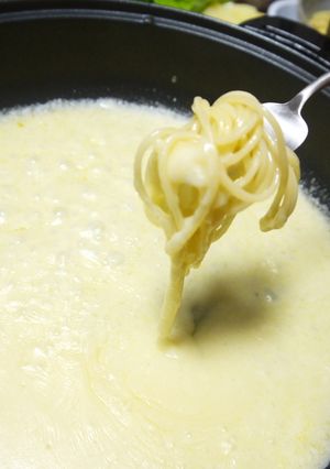 チーズフォンデュ☆スパ-レシピのメイン写真