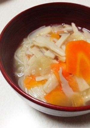 大ざっパー★ウェンのさっぱりアサリ温麺-レシピのメイン写真