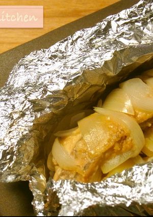 鮭の塩麹味噌ホイル焼き-レシピのメイン写真