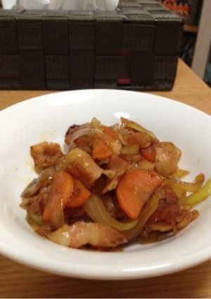 残り野菜で♩はちみつ醤油炒め-レシピのメイン写真