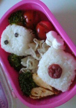 簡単♪さいころおにぎり〈キャラ弁〉-レシピのメイン写真