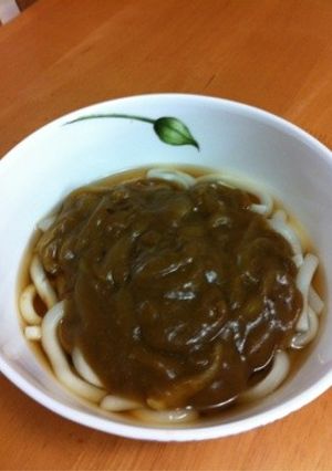 残りのカレーでカレーうどん-レシピのメイン写真