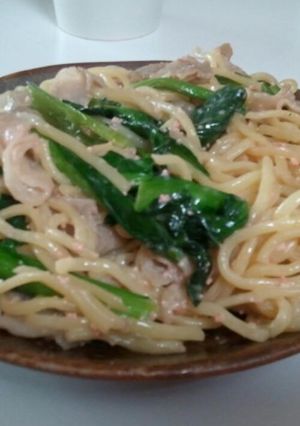 明太子焼きそば-レシピのメイン写真