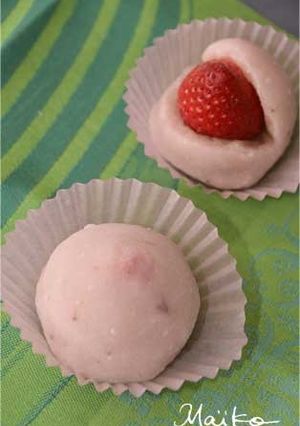 いちご大福-レシピのメイン写真