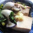 牡蠣と豆腐のあったか鍋