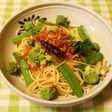 ロマネスコと桜エビの春パスタ
