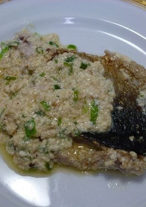 鯖のソテーと豆腐塩麹ソース-レシピのメイン写真