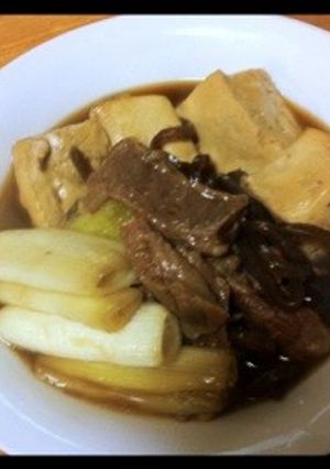 牛すじ豆腐-レシピのメイン写真