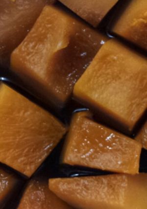 レンジで簡単！かぼちゃの煮物-レシピのメイン写真