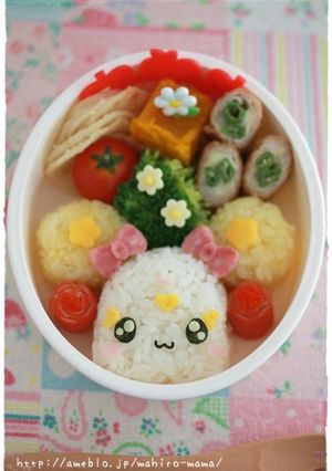 キャラ弁＊スマイルプリキュア　キャンディ-レシピのメイン写真